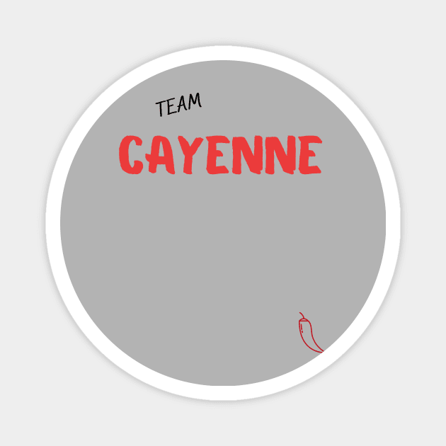 Team Cayenne Magnet by Epic Hikes